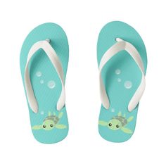 Cute Sea Turtle Flops Kids Kid's Flip Flops - tap/click to personalize and buy #KidsFlipFlops #cute #kawaii #art #illustration #animals Cute Kawaii Art, Cute Sea Turtle, Illustration Animals, Kids Flip Flops, Kawaii Art, Cute Kawaii, Dog Design, Sea Turtle, Party Hats