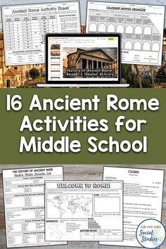 ancient rome activities for middle school