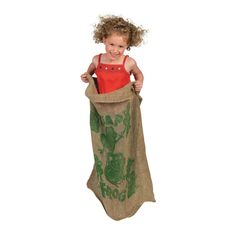 Play all of your favorite picnic games with this burlap "Leap Frog" Potato Sack! Kids will have fun hopping to the finish line in one of these Potato Sack Race Bags during Field Day games. Perfect for birthday parties, fall festivals, carnivals and events, too. 2 ft. x 3 ft. © OTC Potato Sack Race, Potato Sack Races, Picnic Activities, Picnic Games, Sack Race, Potato Sack, Bean Bag Toss Game, Bag Toss Game, Burlap Sacks