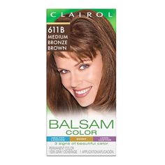 PRICES MAY VARY. Permanent hair color that lasts up to 8 weeks At-home hair color that is easy to apply Women's permanent hair color with conditioning botanicals Conditional botanicals in every application 100% gray coverage, even on the most resistant grays Medium Bronze Brown Hair, Bronze Brown Hair Color, Bronze Brown Hair, At Home Hair Color, Brown Hair Color, Gray Coverage, Permanent Hair Dye, Permanent Hair Color, Brown Hair Colors