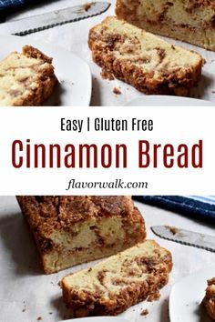 this easy gluten free cinnamon bread is the best way to use up leftovers