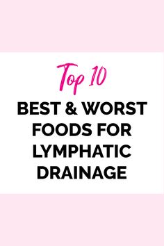 Lymph Fluid, Bad Diet, Health And Fitness Magazine, Healthy Diet Tips, Water Weight, Bad Food