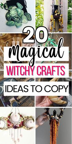 Unleash your creativity with these magical witchy crafts! 🕯️✨ From spell-inspired DIY projects and pagan crafts to Samhain decorations and Wicca altar ideas, there’s something for every aesthetic. Create enchanting wreaths, wood-based decor, and Halloween magic for your room or sacred space. Click now for easy and fun witch crafts DIY ideas to bring your vision to life! Diy Gifts For Witchy Friends, Spell Kits Diy, Diy Pagan Crafts, Diy Witch Gifts, Homemade Witchy Gifts, Diy Witchy Crafts To Sell, Witches Ball Diy How To Make, Witchy Crafts Diy Projects Easy, Wicca Altar Ideas