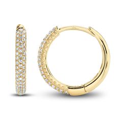 Luv Aj, Diamond Gift, Diamond Hoop Earrings, Classic Gold, Fine Jewelry Collection, Fine Earrings, Gold Hoops, Real Diamonds, Pendant Earrings