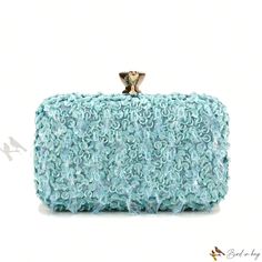 Bird in Bag - Elegant Rhinestone Beaded Wedding Clutch with Matching Jewelry Set Elegant Embellished Bridal Accessories For Ceremony, Glamorous Sequined Evening Bag For Weddings, Blue Rhinestone Evening Bag For Weddings, Glamorous Wedding Clutch With Sequins, Elegant Beaded Bridal Accessories For Party, Glamorous Sequin Wedding Clutch, Elegant Sequined Clutch For Wedding, Blue Beaded Wedding Bag, Blue Beaded Bag For Wedding