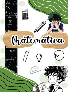 an anime poster with the words hatematica on it