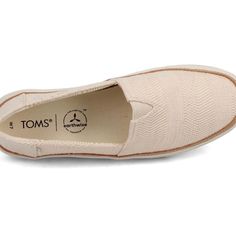 Great Pair Of Toms Slip-Ons. New Worn But Tags And Box Gone. New Condition - No Stains, Snags, Holes, Flaws Found Size 9 Color - Natural Smoke And Cat Free Home Same Or Next Business Day Shipping Beige Closed Toe Slip-ons With Cushioned Footbed, Beige Cushioned Closed Toe Slip-ons, Beige Slip-ons With Woven Sole And Round Toe, Cream Closed Toe Slip-ons, Beige Canvas Low-top Slip-ons, Casual Synthetic Slip-ons With Almond Toe, Casual Almond Toe Slip-ons In Synthetic Material, Casual Cream Closed Toe Slip-ons, Beige Closed Toe Synthetic Slip-ons