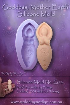 #PaganMold #SiliconeMold #DYIClay #spiritual #Goddess #MotherEarth #EarthMother #moldsbymerilyn Molds For Polymer Clay, Goddess Oshun, Pagan Inspiration, Jewelry Hacks