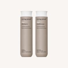 Get ahead of taming frizz and flyways with our brilliantly engineered No Frizz Shampoo and Conditioner, which offers noticeably smoother hair with just one wash. Uniquely formulated to block the effects of humidity for strands that are shinier, sleeker, and smoother. Includes one 8 oz No Frizz Shampoo and one 8 oz No Frizz Conditioner. | No No Frizz Wash Duo Conditioner Bundle Size Living Proof Shampoo, Living Proof Hair Products, Oil Pollution, Hair Concerns, Hair Frizz, Hair Cleanse, Natural Shampoo, Living Proof, Styling Cream