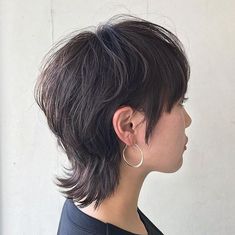 Mullet Hair, Short Grunge Hair, Mullet Haircut, Hair Streaks, Hair Inspiration Short, Punk Hair, Shot Hair Styles, Penteado Cabelo Curto, Short Haircut