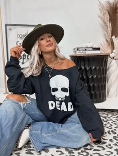 Dead Cropped & Off Shoulder Sweatshirt Sizes: S-3XL TAT: 2-3 weeks We recommend sizing up 1-2 sizes for oversized fit Off Shoulder Sweatshirt, Snorkel Set, Autumn Sales, Beauty Collection, Christmas Jewelry, Crop Tshirt, Beach Jewelry, Exclusive Collection, 3 Weeks