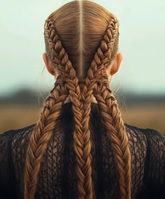 Intricate Viking Braids with Rings Braids With Rings, Viking Braids Hairstyles, Braids Hairstyles Tutorials, Intricate Hairstyles, Viking Braids, Tousled Hair, Hair Due, Braids Hairstyles Pictures, Hairstyles Tutorials