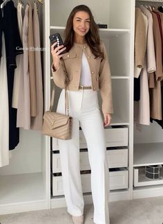 New Look Fashion, Elegant Outfit Classy, Classy Outfits For Women, Professional Outfits Women, Winter Fashion Outfits Casual, Fashion Top Outfits, Woman Suit Fashion, Elegante Casual, Classy Work Outfits