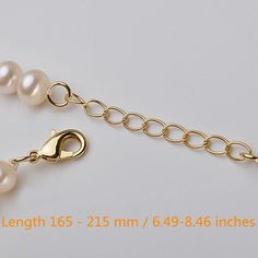 This beautiful Freshwater pearl bracelet ranges between 7-8mm in size and consists of beautiful and lustrous pearls in AAAA+ quality. All pearls in this bracelet are round and are strung with silk thread and double-knotted between each pearl. Known as the 'icon' of cultured pearls, Freshwater pearls have graced the necks, ears, fingers, and wrists of women for decades. Huge Tomato imports their Freshwater pearls from the Freshwater rs of Japan, grown in the Pinctada fucata oyster. All of our Fre Classic Pearl Bracelet With Extender, Akoya Pearl Bracelet With Pearl Charm, Gold Akoya Pearl Single Strand Bracelet, Gold Pearl Bracelet With 8mm Beads, Elegant Pearl Bracelet With Pendant, Elegant Adjustable Pearl Bracelet With Extender, Akoya Pearl Charm Bracelet With Round Beads, Akoya Pearl Bracelet With Round Pearl Drop Beads, Akoya Pearl Bracelet With Round Beads And Pearl Charm