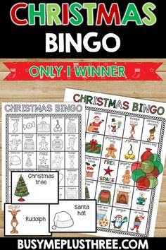 christmas themed printables for kids to play with