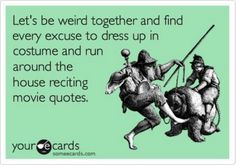 Hahaha!  This is soooooo something I would do!!! =D Lets Be Weird Together, Nerd Love, Awesome Quotes, Nerd Alert, E Card, Look Here, Sense Of Humor, Batgirl, Look At You