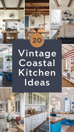 20 Vintage Coastal Kitchen Ideas That'll Stand the Test of Time