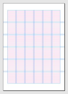 a printable graph paper with lines in the middle and one line at the bottom