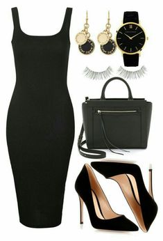 Outfit Chic, Inspiration Mode, Mode Vintage, Polyvore Outfits, Classy Dress, Elegant Outfit, Fashion Essentials