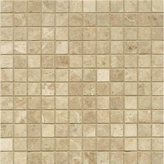 an image of a tile wall that looks like it is made out of beige marble