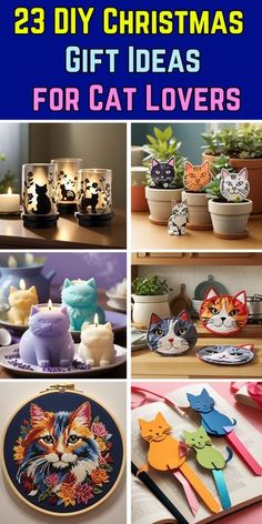 christmas gifts for cat lovers that are easy to make