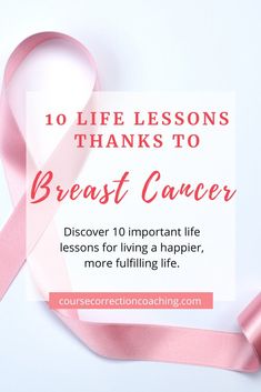 Discover 10 powerful life lessons (courtesty of having battled breast cancer) for how to be happy and fulfilled in life. Chemo Tips, Mastectomy Recovery, Bilateral Mastectomy, Survivor Tattoo, Pink Warrior, Breast Reconstruction, How To Be Happy, Important Life Lessons, Breast Health