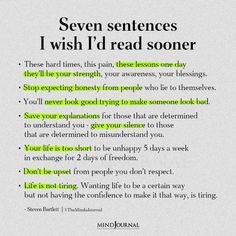 a poem written in green and black with the words seven sentences i wish't read