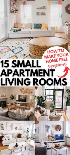 small apartment living rooms that are easy to make the most out of space in your home