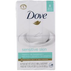 Product Description Dove Sensitive Skin Beauty Bar combines classic Dove cleansers and ¼ moisturizing cream in a fragrance free, hypoallergenic bar that’s gentle enough for sensitive skin. And now, we are bringing you Dove's same great formula in an all-new look. Dermatologist recommended and suitable for daily use, it can be used as a hand soap, gentle facial cleanser and body soap. Proper sensitive skin care depends on having a cleanser that truly cares for your skin and won’t dry it out like Dove Sensitive, Dove Sensitive Skin, Dove Beauty Bar, Dove Soap, Soap Fragrance, Gentle Facial Cleanser, Dove Beauty, Lavender Bath, Sensitive Skin Care