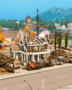 I wanted to try something different so I built this grunge family house in @thesims 📦 What do you think about this one? #thesims #sims4builds #sims4 #thesims4 #ts4 #showusyourbuilds #sims4houses Sims 4 Houses Exterior, Sims 4 Homes, Kawaii House, Sims Houses, Sims Builds, Sims House Plans