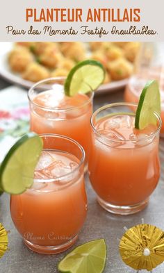 Recette du planteur antillais Punch Cocktails, Non Alcoholic Drinks, Non Alcoholic, Mojito, Liqueur, Tequila, Liquor