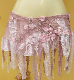 Hanging Ruffle Dress, Pink Chic Aesthetic, Ethereal Rave Outfits, Fairy Fashion Aesthetic, Pink Fairy Outfit, Mythical Outfits, Portals Outfit, Pastel Aesthetic Fashion, Funky Skirts