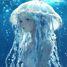 Jelly Fish, Jelly, Art Reference, Digital Art, Fish, Queen, Water