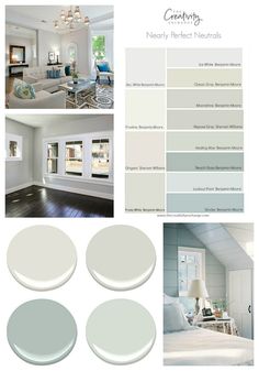 the interior paint colors are white, blue and gray with some green in it's center