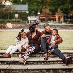 Fall Family Photos African American, Happy Thanksgiving From Our Family, Love Of Family, Fall Family Photos, Black Babies, So Thankful, Children And Family, Fall Photos, Happy Thanksgiving