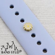 Mouse on Main Street® Band Studs® are designed to fit most watch bands, magicbands or fitness trackers. Our band charms have a specially designed screw on style backing to ensure the most secure fit of all watch charms. SHIPPING: Orders generally ship in 1-2 business days, unless otherwise noted in your confirmation email. If there is a change for any reason, the date you can expect your items to ship will be notated in your email. Apple Watch Charm, Watch Charms, Screw Bracelet, Slider Bar, Tech Wear, Fitness Trackers, Retro Watches, Magic Bands, Wearable Tech