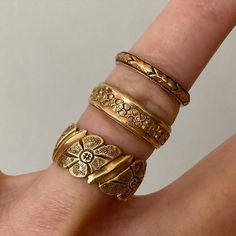 Indian Gold Rings, Rings Indian, Indian Rings, Top To Bottom, Pretty Rings