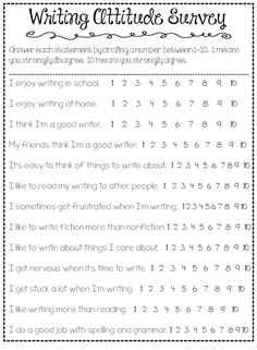 a printable worksheet to help students learn how to write