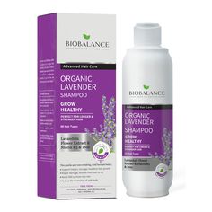 Key Info Perfect for longer, stronger hair. All hair types. With Lavender Flower Extract, Niacin B3 & Iron Description The BioBalance Organic Lavender Shampoo is perfect for all hair types. Specially formulated to promote longer, stronger hair reversing damage from root to tip, while reinforcing the strands. Its active ingredient Niacin, also known as vitamin B3 plays a major role in healthy hair growth. As with all BioBalance products this shampoo is dermatologically tested. Benefits Promotes f Grow Healthy Hair, Argan Oil Conditioner, Lavender Shampoo, Growing Healthy Hair, Stronger Hair, Organic Hair Care, Organic Argan Oil, Lavender Hair, Promote Healthy Hair Growth