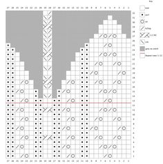 the cross stitch pattern is shown in grey and white