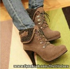 Boots And Jeans, High Heeled Boots, Cute Boots, Platform Ankle Boots, Fabulous Shoes, Dream Shoes, Nike Sneakers, Womens Boots Ankle