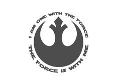 the force is with me logo