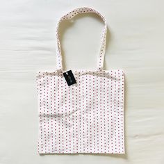 Bnwt Brandy Melville/John Galt Red Heart Tote Bag Large Brandy Melville Tote Bag, Brandy Girl, Heart Tote Bag, Holiday Wishlist, Studded Handbag, Fringe Bags, John Galt, Accessories Bags Purses, Tote Bag Pattern