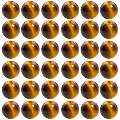 PRICES MAY VARY. Material: Genuine Natural tiger's eye Loose Stone Beads, Stone Beads accord with the EU Environmental Requirement Standard.Safty for your Heathy and Colorful for Your Life. Stone Hole Diameter: 1mm，100pcs in one plastic box ,Each Stone Ball is Average Same Size.Stone Beads are AAA Top Quality, Smooth, Excellent Polishing Cmidy Stone Beads Come From Genuine Nature Stone.They are not 100% Perfect,They May Have a Little Crack or Small Flaws,Please Kindly Understanding and do not be Luxury Elegant Amber Beads, Gems, And Cabochons, Eye Round, Diy Gemstone, Home Wedding Decorations, Natural Stone Beads, Eyeglass Chain, Real Stone, Tiger Eye Stone, Diy Charms