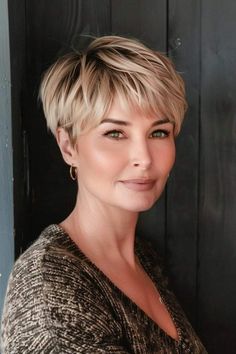 Pixie Haircuts For Thinning Hair, Hairstyle For Women Over 50, Hairstyle For Women, Best Short Hairstyles, Pixie Cuts For Fine Hair, Short Silver Hair, Short Hair Images, Cuts For Fine Hair, Hairstyles For Women Over 60