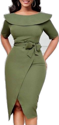 Casual Summer Bodycon Dress For Office, Spring Sheath Bodycon Dress For Office Wear, Sheath Bodycon Dress For Office In Spring, Summer Workwear Solid Color Bodycon Dress, Spring Knee-length Bodycon Office Dress, Summer Workwear Bodycon Dress In Solid Color, Summer Workwear Bodycon Dress, Green Bodycon Mini Dress For Work, Green Short Sleeve Mini Dress For Office