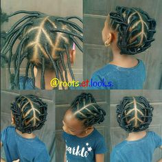 Kids' Hairstyles, Natural Hair Ponytail, Hair Threading, Nappy Hair, Natural Hairstyles For Kids, Twist Braid Hairstyles