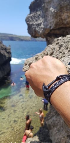 Nautical anchor bracelet by Walk Spirit travelled all the way go Indonesia! Nusa Penida Billabong, Natural Infinity Pool! Nusa Penida, Infinity Pool, All The Way, Billabong, Nautical