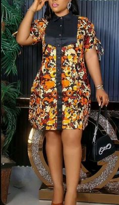 Ankara Short Gown Styles 2023, Kampala Kaftan Styles For Women, Kampala Gown Styles For Ladies, Simple Ankara Gowns, Bubu Gown Styles