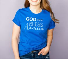 God Bless America! These are Bella+Canvas unisex shirts. Youth through Adult sizes available! If you'd like more of a fitted look, size down. Otherwise, these are true-to-size. Want a PROMO CODE? Make sure to sign up for emails! Please visit here to subscribe: https://mailchi.mp/157ecc4dad66/aboutasprout Kids 4th Of July Shirt, Kids 4th Of July, Retro Birthday, Patriotic Shirt, 4th Of July Shirt, Patriotic Shirts, Tie Dye Shirt, 80s Retro, God Bless America